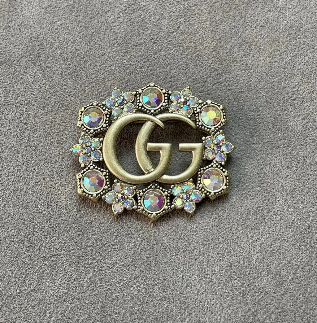 Gucci Brooch Gold 189349