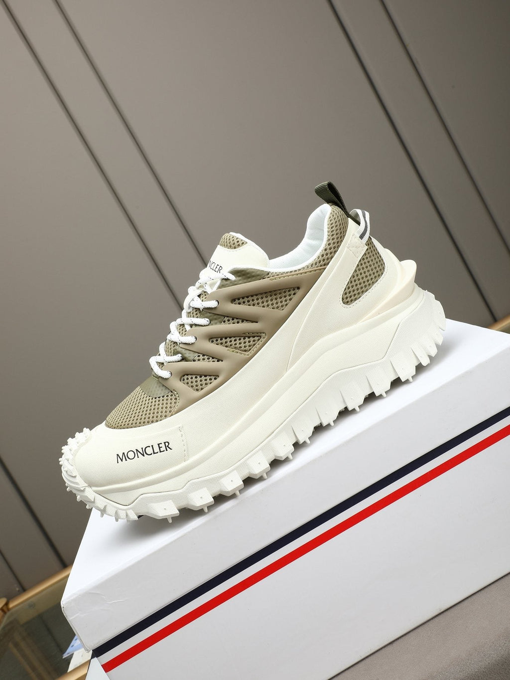 Moncler Lug-Sole Trail Sneakers — side
