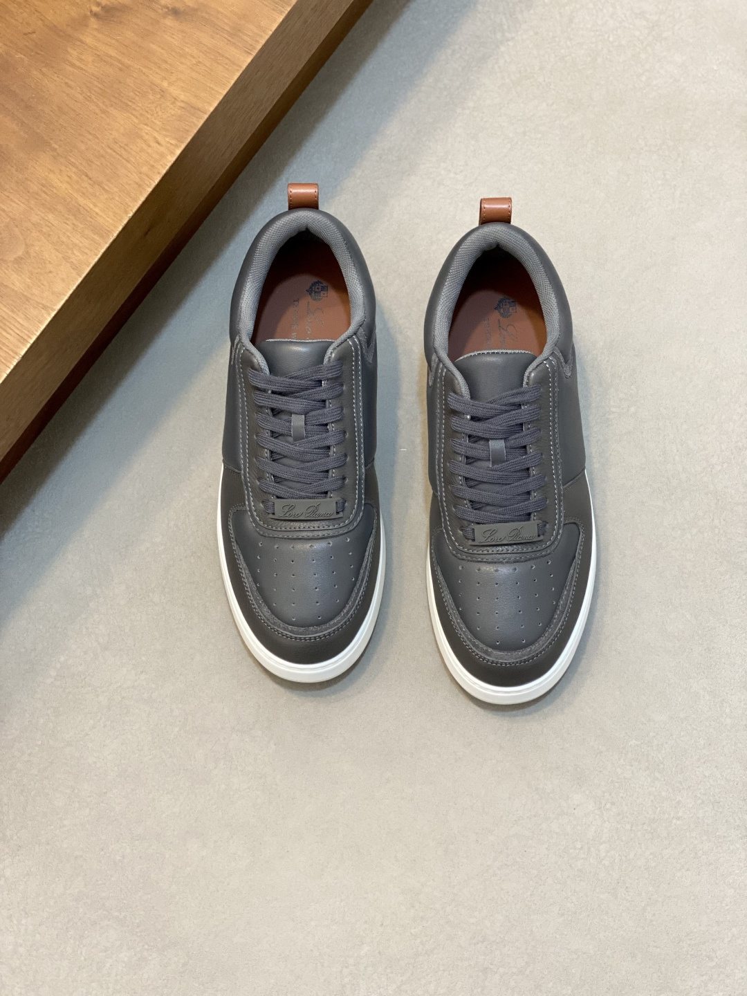 Loro Piana Tennis Walk Low-Top Sneakers — hero
