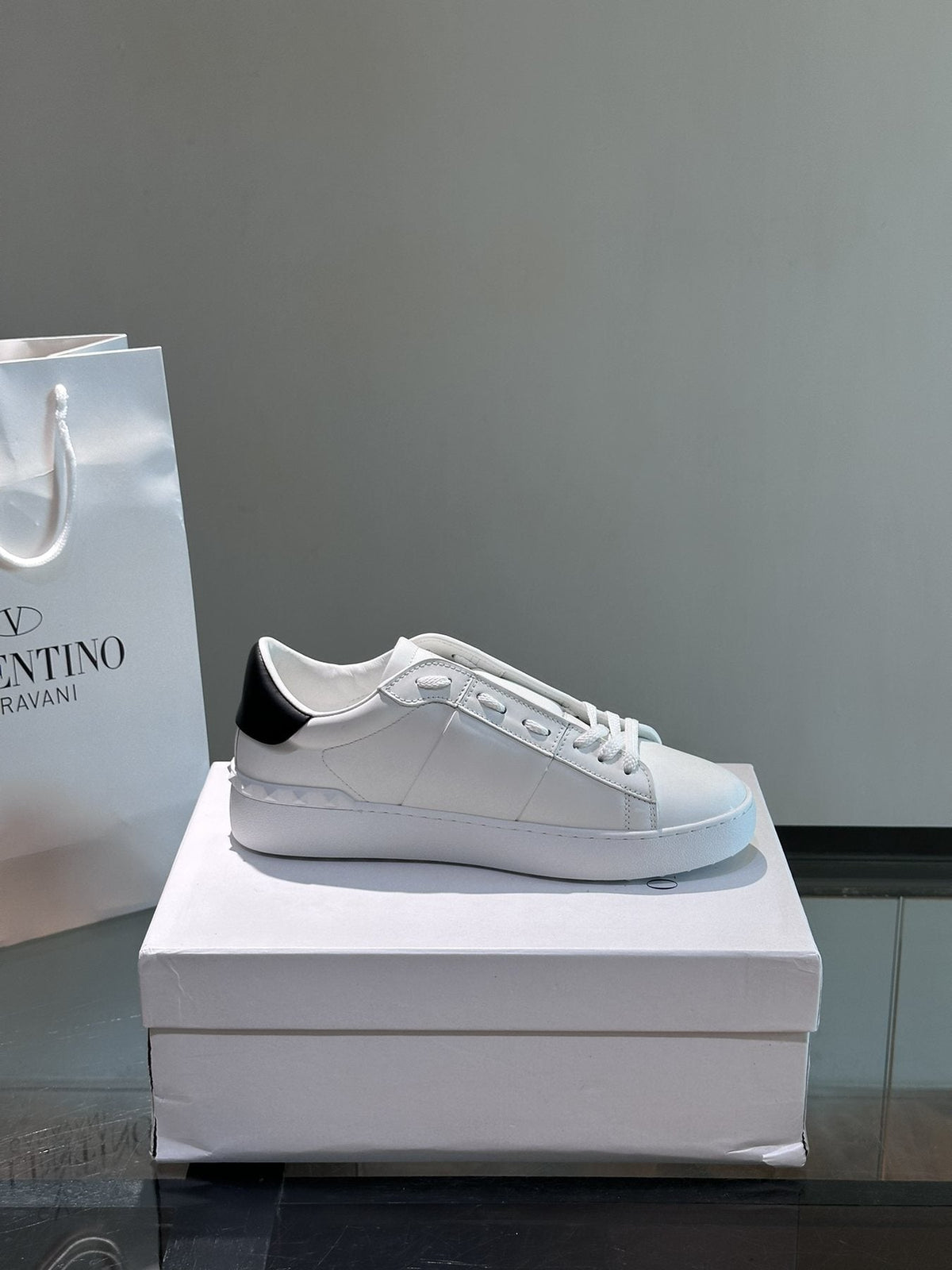 Valentino VLTN Stud Low-Top Sneakers — side
